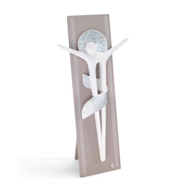 CRISTO FOGLIA ARGENTO CM.41X12 FP