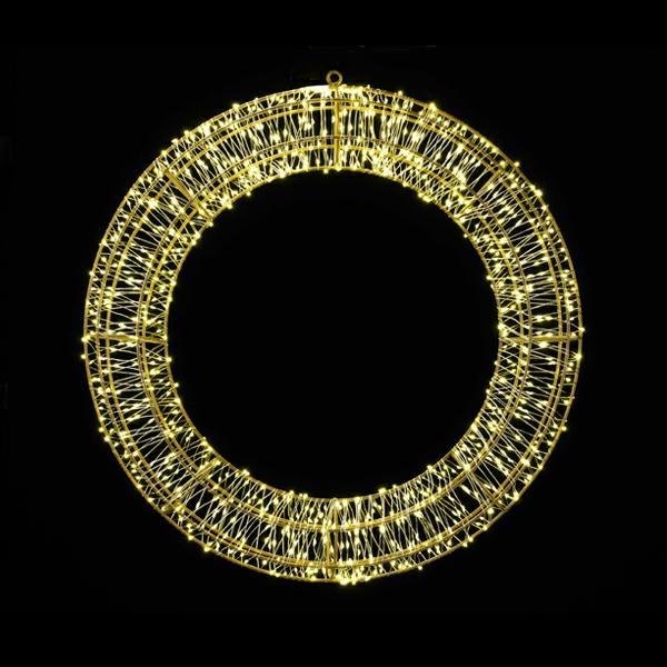 GHIRLANDA GOLD 960 LED CM.Ø45