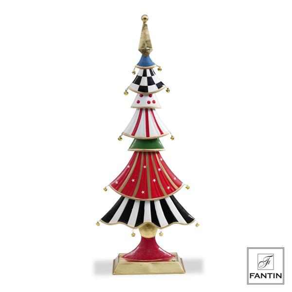 ALBERO DI NATALE MULTICOLOR CM. 27X10,7XH67,5