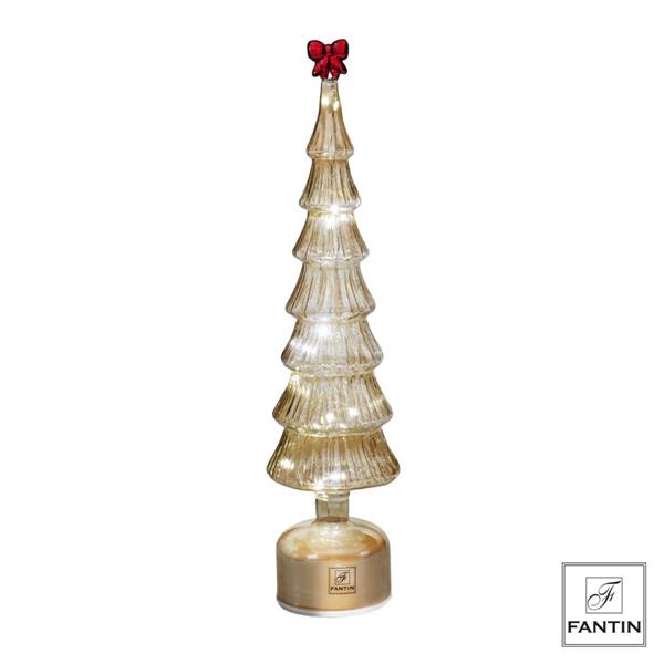 ALBERO ORO LED E MOVIMENTO CM. Ø10,5XH44