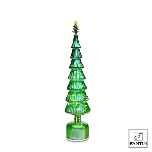 ALBERO VERDE LED E MOVIMENTO CM. Ø9XH34