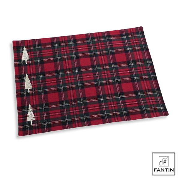SET 2 TOVAGLIETTE SCOZZESE CM.33X48