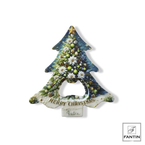 APRIBOTTIGLIA CALAMITA ALB.NATALE 12 PEZZI (3 DECORI-4X) CM. 8,3X8,8