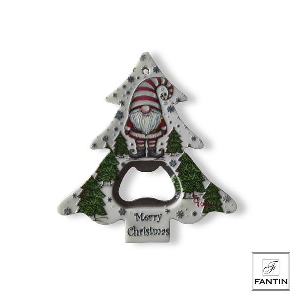 APRIBOTTIGLIA CALAMITA ALB.NATALE 12 PEZZI (3 DECORI-4X) CM. 8,3X8,8