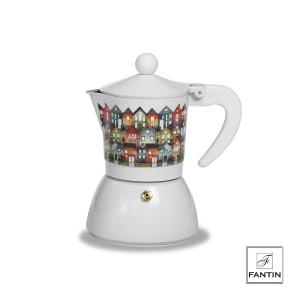 MOKA CASETTE INDUZIONE 3 TAZZE CM. 14X10XH17