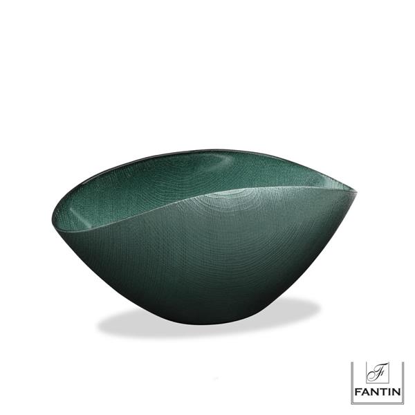 CIOTOLA VETRO VERDE CM.18X8,5