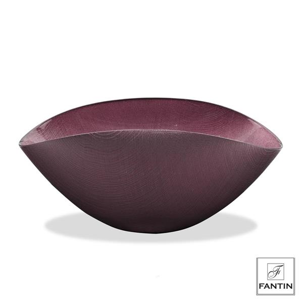 CIOTOLA VETRO AMETISTA CM.28X14