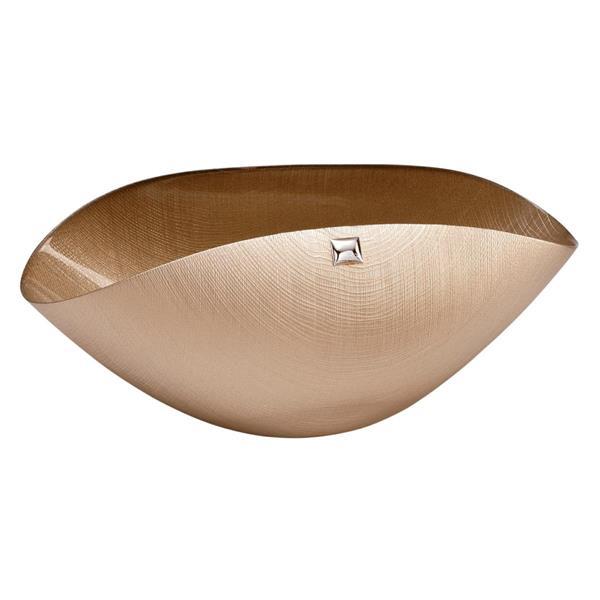 CIOTOLA VETRO TORTORA CM.28X14