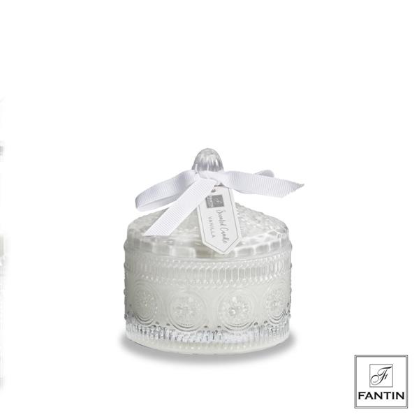 CERA PROFUMATA BIANCA CM.Ø8,5X10