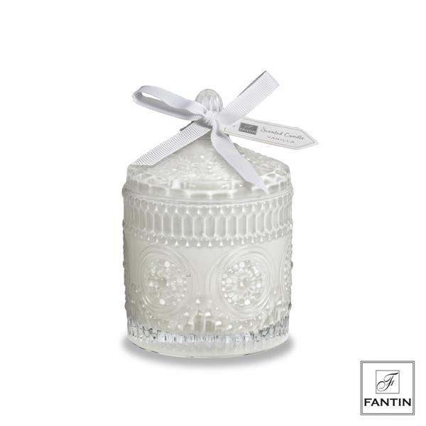 CERA PROFUMATA BIANCA CM.Ø8,5XH13