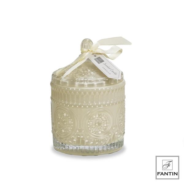 CERA PROFUMATA CREMA CM.Ø8,5XH13