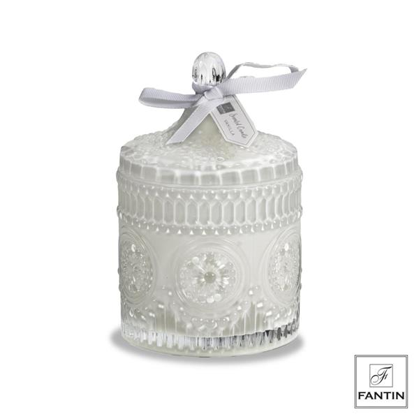 CERA PROFUMATA BIANCA CM.Ø10,5XH17