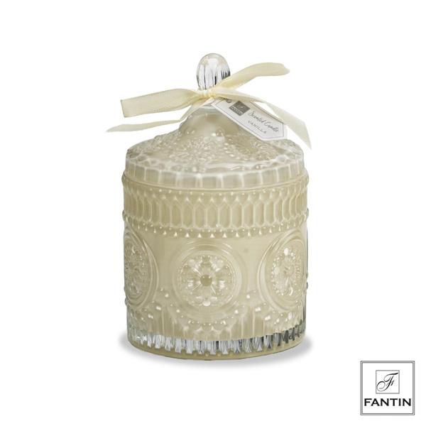 CERA PROFUMATA CREMA CM.Ø10,5XH17