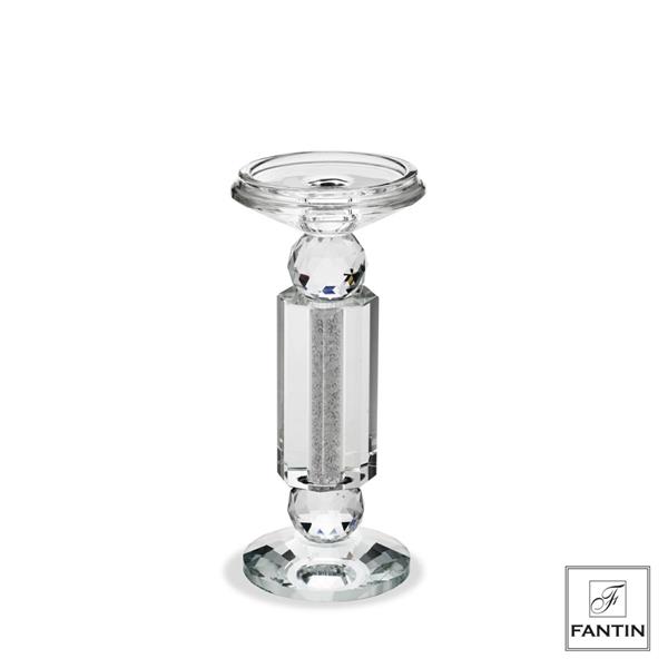 PORTA CANDELA CRISTALLO CM. Ø10XH22