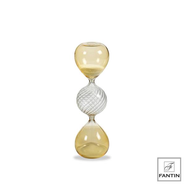 CLESSIDRA AMBRA SABBIA BIANCA CM. H16   5 MINUTI