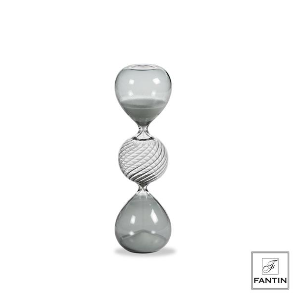 CLESSIDRA GRIGIA SABBIA BIANCA CM. H16   5 MINUTI