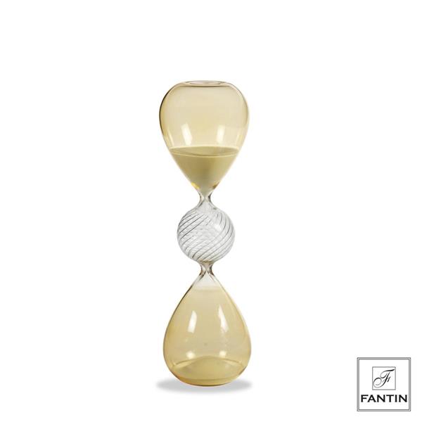 CLESSIDRA AMBRA SABBIA BIANCA CM. H22   10 MINUTI