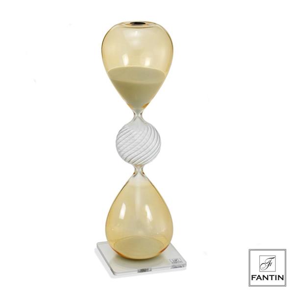 CLESSIDRA AMBRA SABBIA BIANCA CM. H30   30 MINUTI