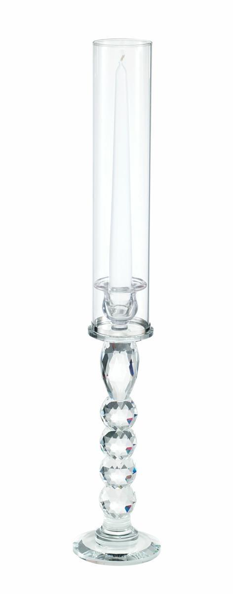 PORTA CANDELA CRISTALLO H.CM.55