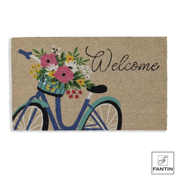 ZERBINO WELCOME BICICLETTA CM. 45X75