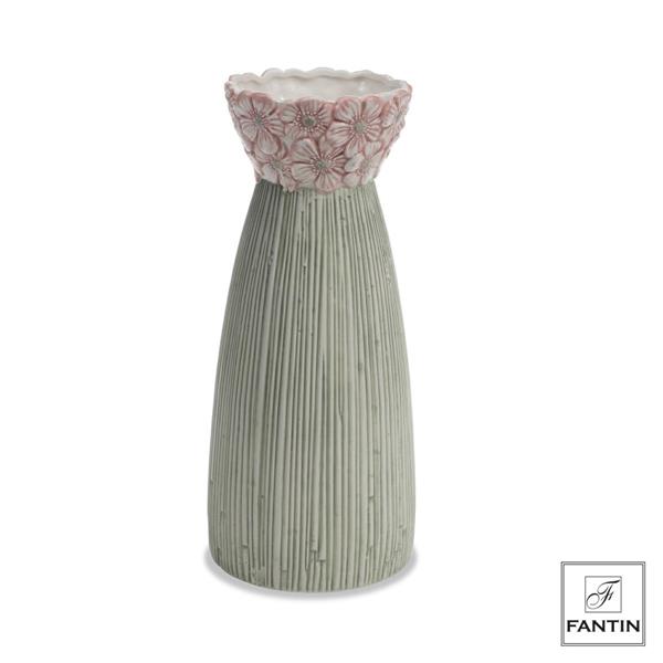 VASO MARGHERITE ROSA CM.Ø15,2XH35