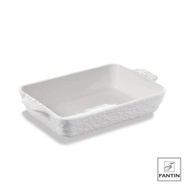 PIROFILA PORCELLANA ROSE CM. 27,5X17XH5,5