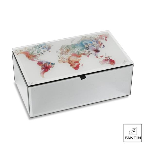 COFANETTO PLANISFERO CM. 20X12XH8