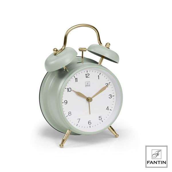 SVEGLIA VERDE IN METALLO CM. 11,7X5,5XH17