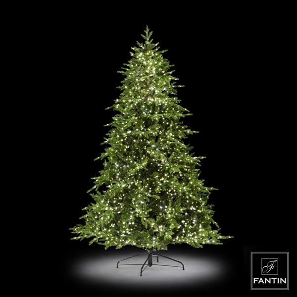 ALBERO DI NATALE PINO LUXURY 4000 LED - 4047 TIPS CM.Ø140 H210