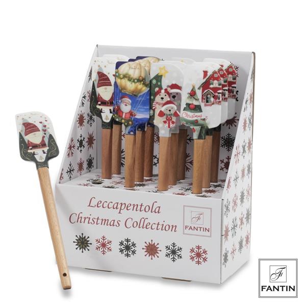 DISPLAY 12 LECCAPENTOLE NAT ASS. SILICONE 4 DECORI-3X CM27,2X15,5H33