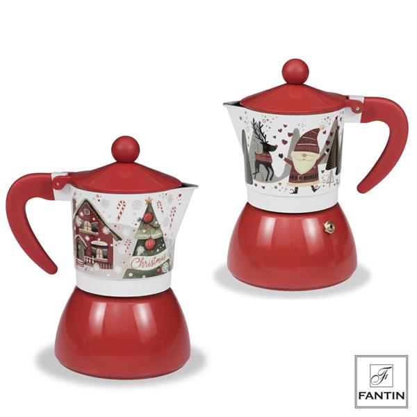 SET 2 MOKE 3 TAZZE INDUZIONE CM.14X10XH17 1X-FAMIGLIOLA ORSETTI-BABB