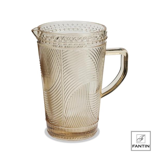 CARAFFA VETRO AMBRA CM. H21  1,5L