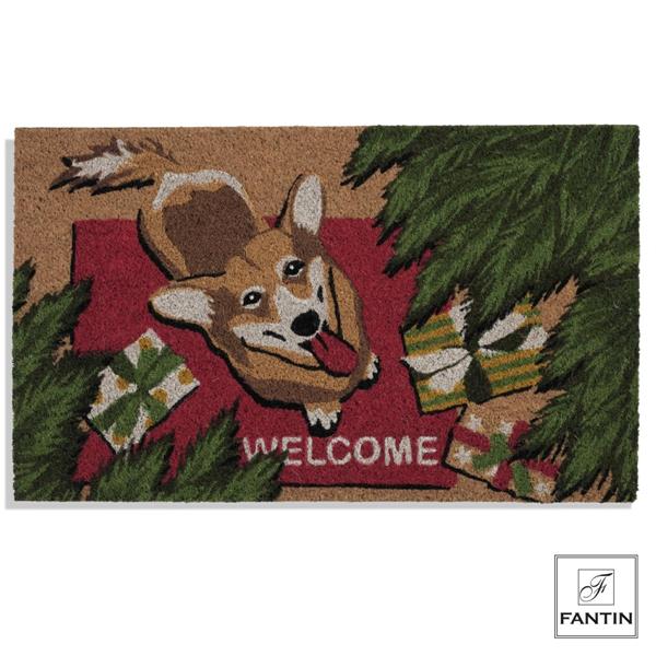 ZERBINO CORGI WELCOME CM. 45X75