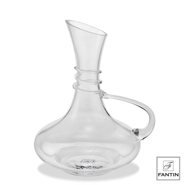 DECANTER CRYSTAL GLASS CLASSIC C/MANICO 1800ml