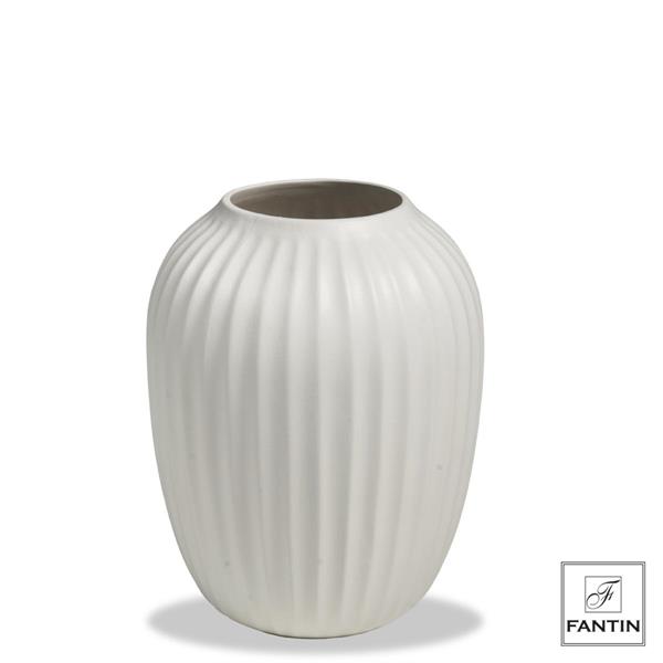 VASO CERAMICA ARMONIA BIANCO CM. Ø24XH31