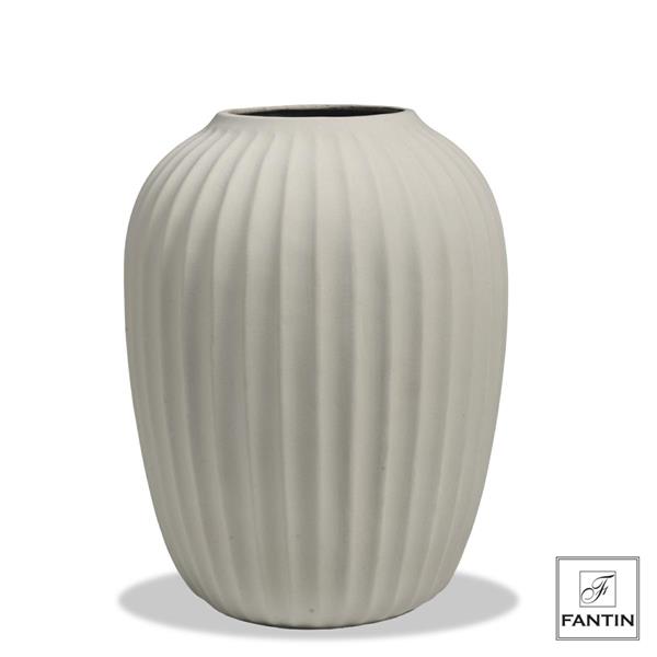 VASO CERAMICA ARMONIA TORTORA CM. Ø32XH40,5