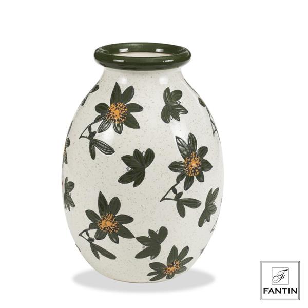 VASO CERAMICA FLORA CM.Ø24XH34,5