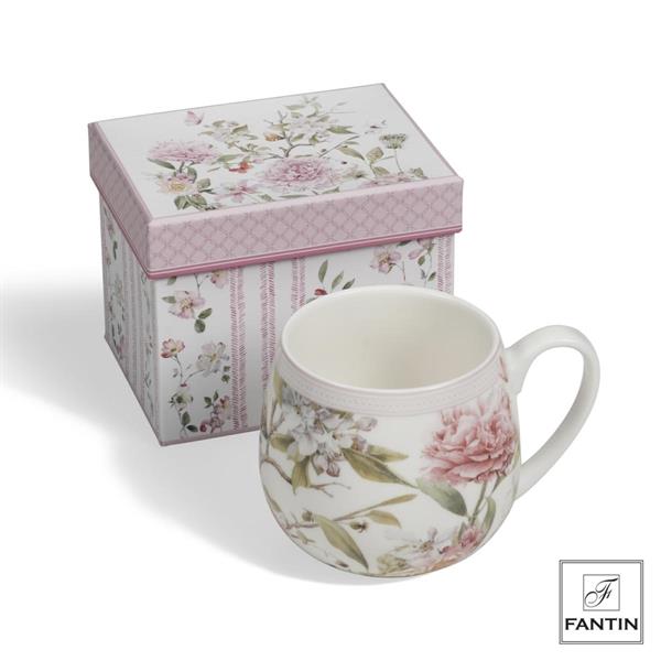 TAZZA NEW PEONIA IN PORCELLANA CM. Ø8,5XH9