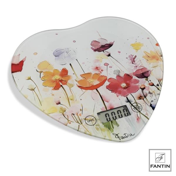 BILANCIA DIGITALE GIOIA FLOREALE CM.24X20,4   5KG